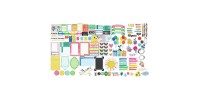 Vicki Boutin - Éphéméra collection «Bold + Bright Paperie Pack» 200 pièces